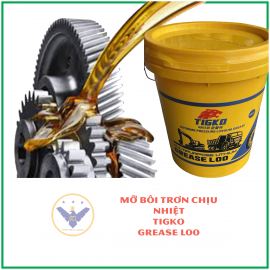 Mỡ bôi trơn chịu nhiệt Tigko Lithium Grease L00 xô 15kg