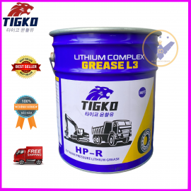 Mỡ bôi trơn chịu nhiệt, chịu áp cao Tigko Lithium Grease 380 độ L3 xô 15kg