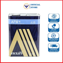 Nhớt Hộp Số Tự Động AISIN AFW+ ATF 4 Lít ATFMT4S - Nhập Khẩu Chính Hãng