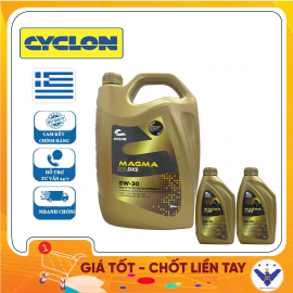 COMBO 7L nhớt dexos2 xe Chevrolet Colorado Cyclon Magma Syn DXS 5W-30