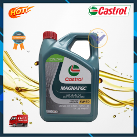 Dầu nhớt ô tô cao cấp tổng hợp toàn phần Castrol Magnatec 5w-30 API SP/CF can 4L