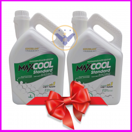 COMBO 2 nước làm mát xe ô tô màu xanh Maxcool Standard can 4L 