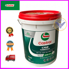 Dầu nhớt ô tô Castrol CRB Turbomax 20W-50 API CI-4 - xô 18L