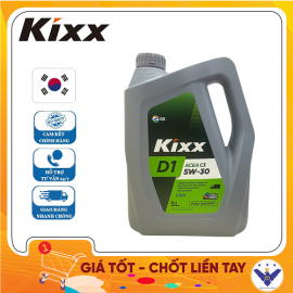 Kixx D1 C3 5W30 Fully Synthetic (5L) - Dầu Động Cơ Diesel Cao Cấp