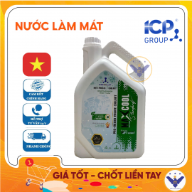 Nước làm mát xe ô tô màu xanh Maxcool Standard can 4L - MAXCOOLXANH4L