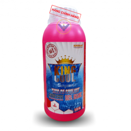 Nước làm mát xe ô tô, xe máy, ( màu đỏ )KINGCOOL SUPER lon 500ml