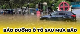 Bảo dưỡng ô tô sau khi bị ngập nước | Hướng dẫn kiểm tra và quy trình bảo dưỡng