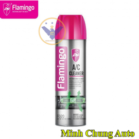 Bình xịt khử mùi và vệ sinh dàn lạnh điều hòa ô tô Flamingo Air Condition 500ml - FL-F20