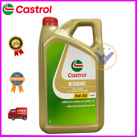 Dầu nhớt động cơ ô tô Castrol EDGE 5W-30 A3/B4 - can 5L