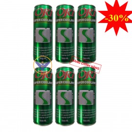 COMBO 6 lon nước làm mát xe ô tô màu xanh OKI Super Coolant 500ml