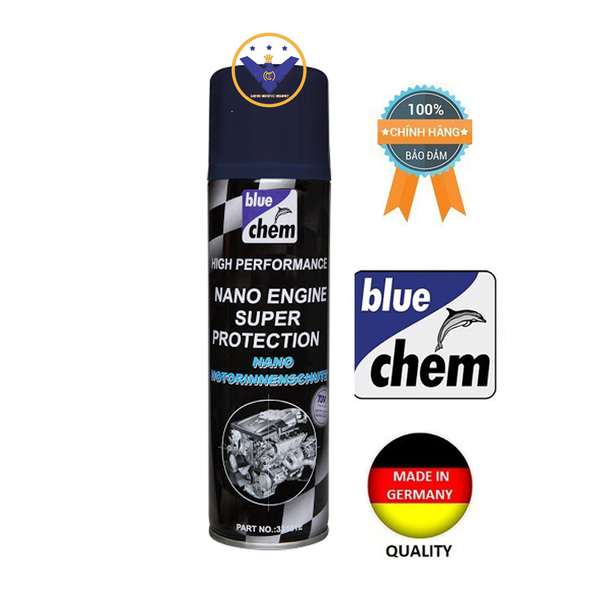 Nano Bảo Vệ động Cơ Xe ô Tô Bluechem Nano Engine Super Protection 250m