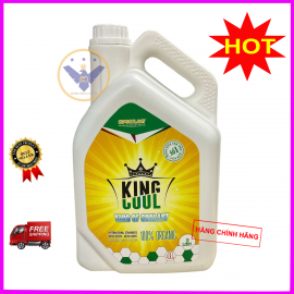 Nước làm mát xe ô tô [màu xanh] KINGCOOL SUPER can 4L