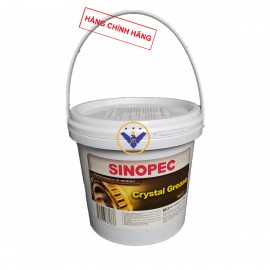 Mỡ bò bôi trơn chịu nhiệt Sinopec Crystal Grease NLGI 3 - hộp 2.5kg