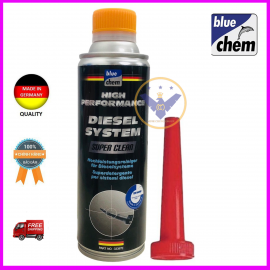 Vệ sinh hệ thống máy dầu diezel xe ô tô hiệu suất cao Bluechem Diezel System Super Clean 350ml