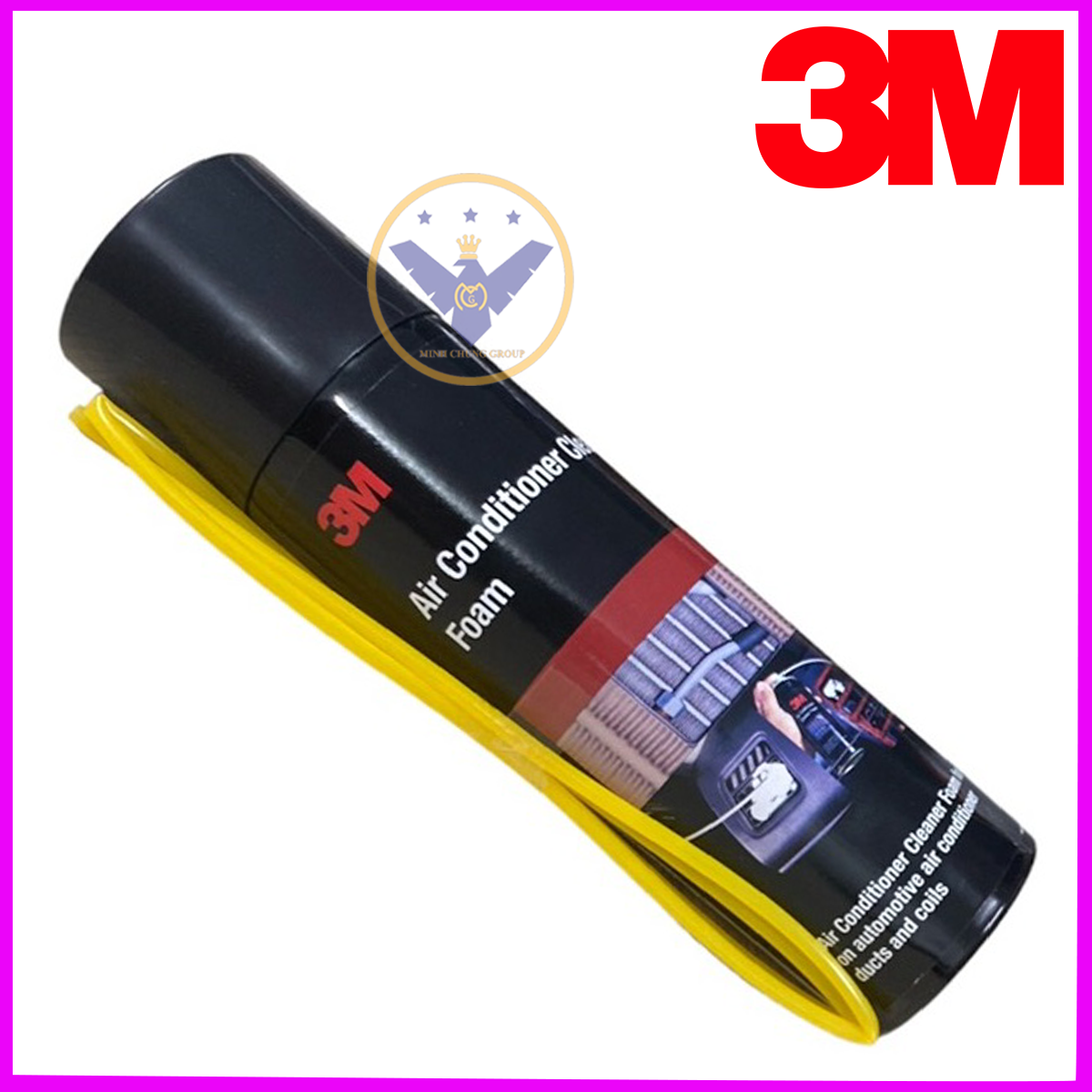 Bình xịt khử mùi và vệ sinh dàn lạnh điều hòa ô tô 3M- Air Conditioner Cleaner Foam 250ml