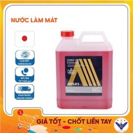 Nước làm mát, giải nhiệt động cơ ô tô màu đỏ AISIN-can 4L