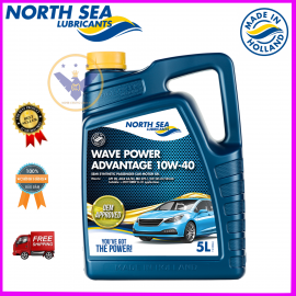 Dầu nhớt ô tô cao cấp North Sea ADVANTAGE 10W-40 can 5L - Made in Holand